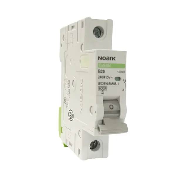 Noark 100009 Ex9BN 1P B20 Instalační jistič 6 kA, charakteristika B, 20 A, 1pól Rychlé Dodání
