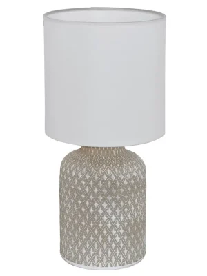 EGLO SVÍTIDLO 97774 BELLARIVA STOLNÍ 1X40W E14 KERAMIKA/ŠEDÁ Top Prodej