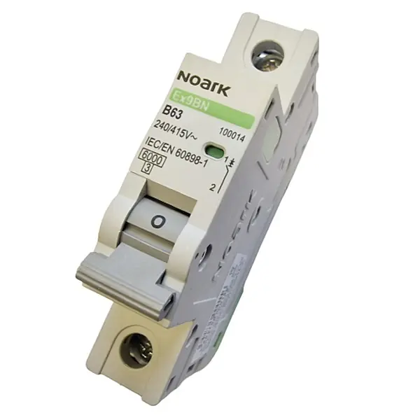 Noark 100014 Ex9BN 1P B63 Instalační jistič 6 kA, charakteristika B, 63 A, 1pól Kup Teď