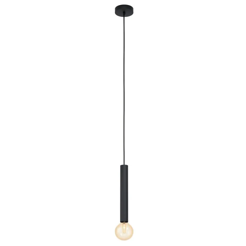 Expresní Doručení EGLO SVÍTIDLO 98056 CORTENOVA 1X60W E27 IP20 ZÁVĚS. OCEL ČERNÁ