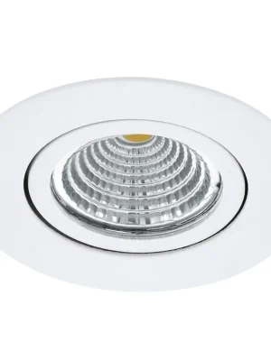 Tovární Cena EGLO SVÍTIDLO 98301 SALICETO 6W 2700K 380LM HLINÍK BÍLÁ STMÍV.