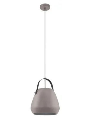 EGLO SVÍTIDLO 98348 BEDNALL 1X60W E27 ZÁVĚS. OCEL ŠEDÁ, ČERNÁ Sezónní Sleva