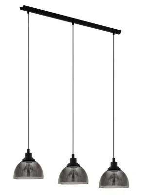 EGLO SVÍTIDLO 98384 BELESER 3X60W E27 ZÁVĚS. OCEL ČERNÁ Koupit Online