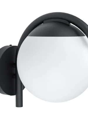 Rychlé Dodání EGLO SVÍTIDLO 98731 PRATA VECCHIA 1X28W MAX. E27 NAST. IP44, POZINK, ČERNÁ