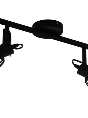 EGLO SVÍTIDLO 98763 TABILLANO 2X40W E27 STROP. OCEL, ČERNÁ Poslední Šance