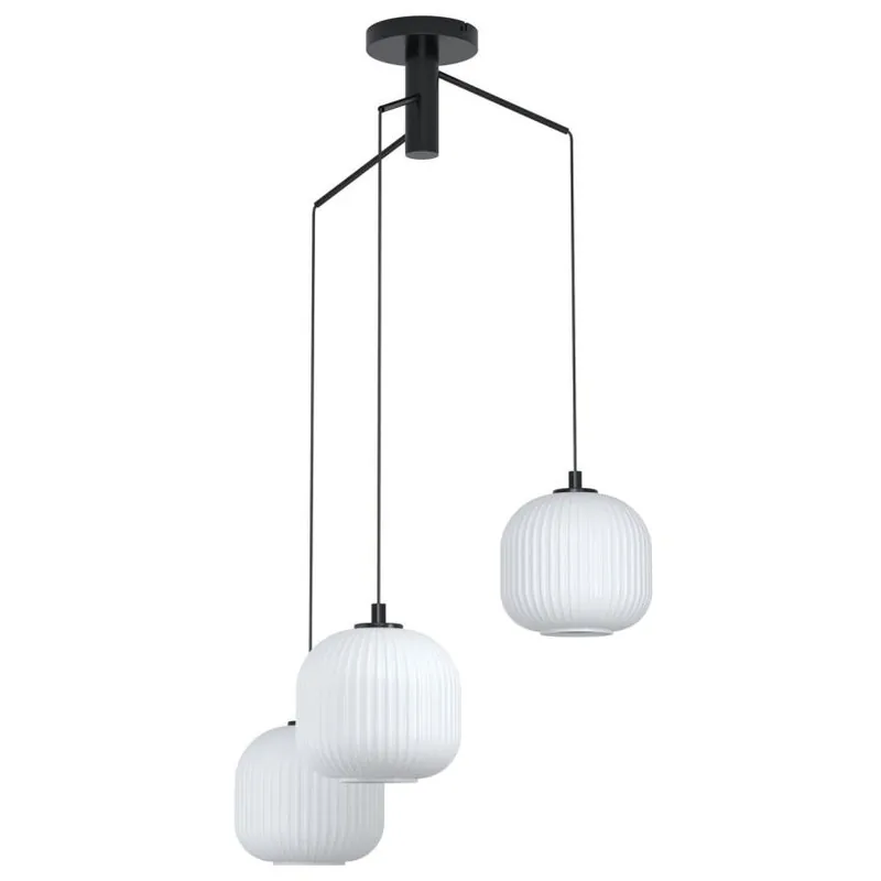 Novinka EGLO SVÍTIDLO 99368 MANTUNALLE 3X40W E27 IP20 ZÁVĚS. PR.6200MM OCEL ČERNÁ