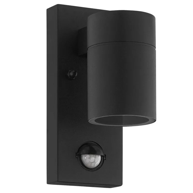EGLO SVITIDLO 99571 RIGA 5 GU10-LED 3W IP44 VENK. NÁST. POZINK ČERNÁ SKLO ČIRÁ Sleva