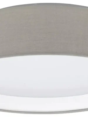 EGLO SVÍTIDLO LED 31589 PASTERI 11W 950LM STROPNÍ TEXTIL HNĚDO-ŠEDÁ Časově Omezené