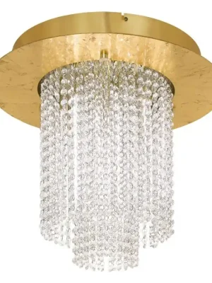 Značkový EGLO SVÍTIDLO LED 39398 VILALONES 10X4,3W 5500LM 3000K STROP. OCEL ZLATAVÁ