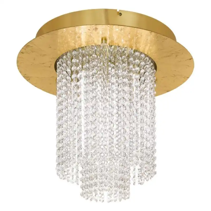 Značkový EGLO SVÍTIDLO LED 39398 VILALONES 10X4,3W 5500LM 3000K STROP. OCEL ZLATAVÁ
