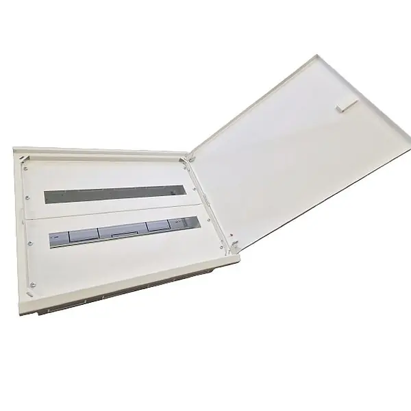 Noark 109809 EMFF2 48W Velkoobsahová rozvodnice, montáž pod omítku, 2x24 modulů, bílé dveře, včetně NPE svorkovnice Oblíbený
