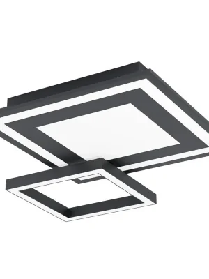 EGLO SVÍTIDLO LED 900025 SAVATARILA-Z 21W 2700-6500k 2400LM IP20 OCEL ČERNÁ PLAST Novinka