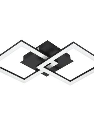 EGLO SVÍTIDLO LED 900316 PARANDAY-Z 2500LM 21,5W 3000-6500K STROP. OCEL ČERNÁ PLAST. Oblíbený