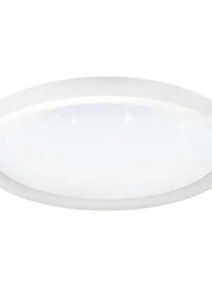 Horká Nabídka Stropní svítidlo EGLO MONTEMORELOS-Z 900409 34,5W 2700-6500K 4100lm IP20 plast s třpytivým efektem, bílá