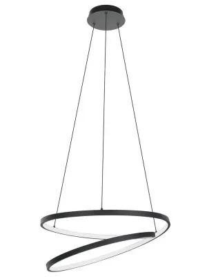 Značkový EGLO SVÍTIDLO LED 900472 RUOTALE 3000K 4800LM 37W IP20 ZÁVĚS. LED-HL SCHWARZ/WEISS
