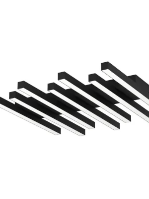 Dokud Zásoby Vydrží EGLO SVÍTIDLO LED 900597 PADULARI 25,6W 3800LM 3000-6500K IP20 220-240V,50/60HZ HLINÍK OCEL ČERNÁ