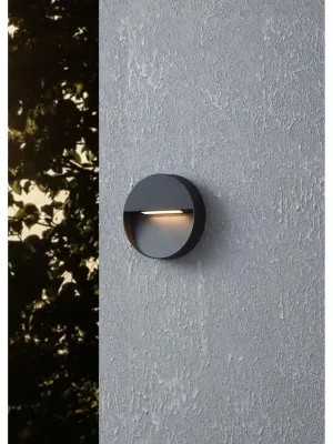 EGLO SVITIDLO LED 900888 MARUGGIO 4,8W 520LM 3-4-5-6500K IP65 NÁST. ČERNÁ Must-Have