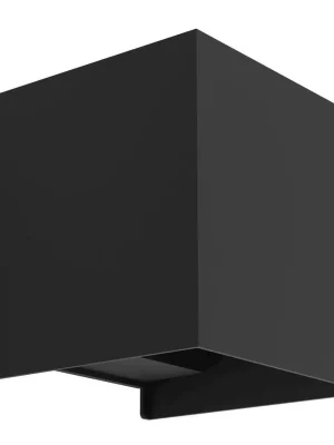 Nová Kolekce Nástěnné svítidlo EGLO VALMONTONE 901049 2X1,5W 3000K 400lm IP20 hliník/sklo černá