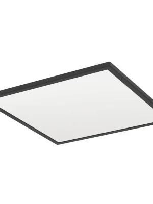Aktuální Stropní svítidlo EGLO ROVITO-Z 17W 2700-6500K RGB CCT-DL 500x500mm černá IP44 901468