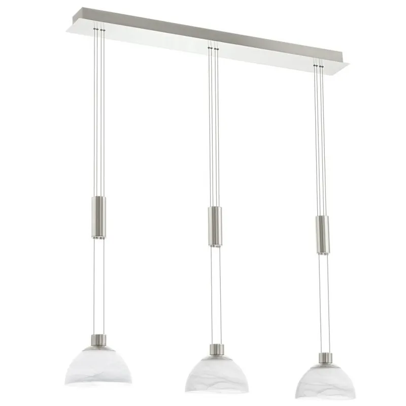 Nová Kolekce EGLO SVÍTIDLO LED 93468 MONTEFIO 18W 1380LM 3000K IP20 ZÁVĚS. MAT NIKL