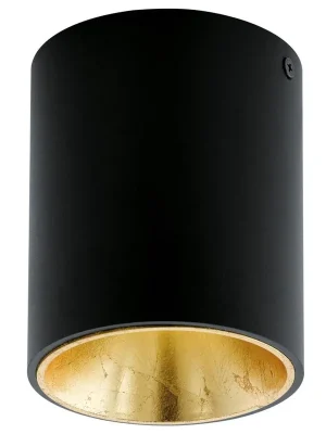 Akce EGLO SVÍTIDLO LED 94502 POLASSO STROP. 3,3W 340LM IP20 ČERNÁ ZLATÁ