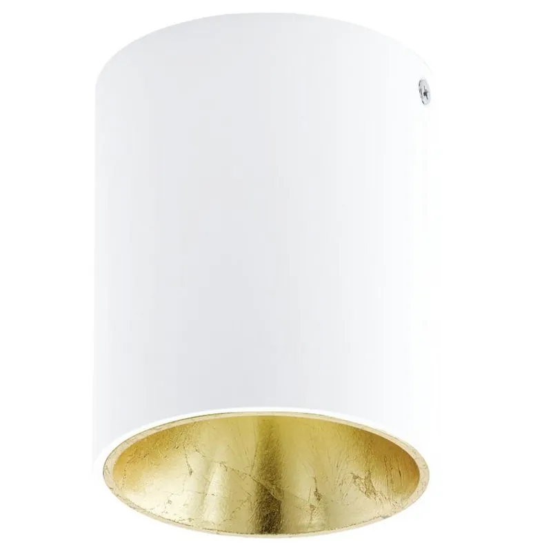 Přímo Od Výrobce EGLO SVÍTIDLO LED 94503 POLASSO 3,3W 100MM BILÁ,ZLATÁ