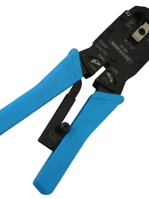 Vysoce Kvalitní Kleště Tracon RJ468 k telefonním přípojkám 4,6,8 a 10-žilovým