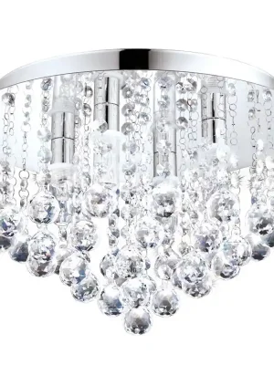 Časově Omezené EGLO SVÍTIDLO LED 94878 ALMONTE 4X2,5W IP44 STROP. NEREZ OCEL KŘIŠŤÁL