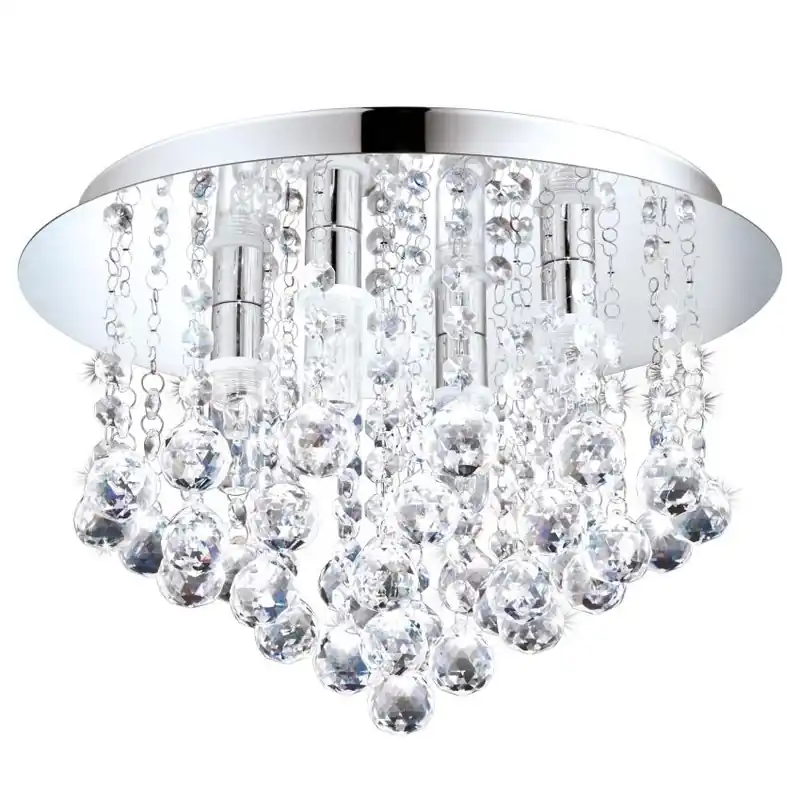 Časově Omezené EGLO SVÍTIDLO LED 94878 ALMONTE 4X2,5W IP44 STROP. NEREZ OCEL KŘIŠŤÁL
