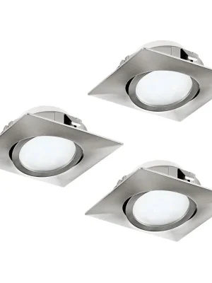 EGLO SVÍTIDLO LED 95846 PINEDA 3X6W 3X500LM VEST., PLAST, MAT. NIKL Poslední Šance
