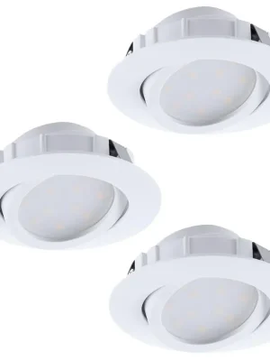 EGLO SVÍTIDLO LED 95851 PINEDA 3X6W 3X500LM VEST., PLAST, MAT. NIKL (SET=3KS) Objednat Nyní