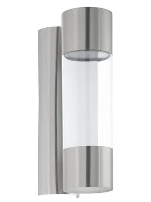 EGLO SVÍTIDLO LED 96013 ROBLEDO 2X3,7W 640LM IP44 NÁST. NEREZ PLAST PRUHLEDNA Cenový Hit