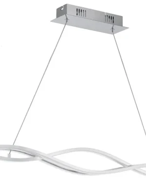 Nízká Cena EGLO SVÍTIDLO LED 96102 LASANA 2, 3X13W 5400LM 3000K, ZÁVĚS., CHROM/BÍLÁ