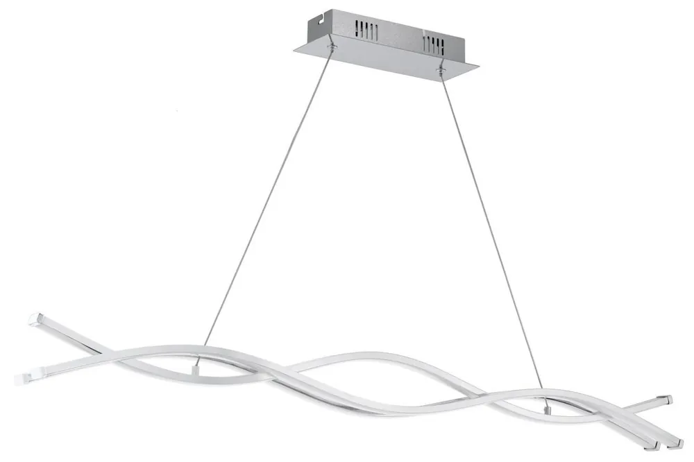 Nízká Cena EGLO SVÍTIDLO LED 96102 LASANA 2, 3X13W 5400LM 3000K, ZÁVĚS., CHROM/BÍLÁ