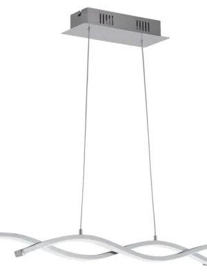 Horká Nabídka EGLO SVÍTIDLO LED 96103 LASANA 2, 2X9W 2000LM 3000K, ZÁVĚS., CHROM/BÍLÁ