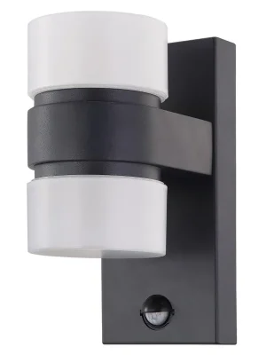 EGLO SVÍTIDLO LED 96276 ATOLLARI 2X6W 1000LM IP44 WW POHYBOVÉ ČIDLO PLAST BÍLÁ Autentický