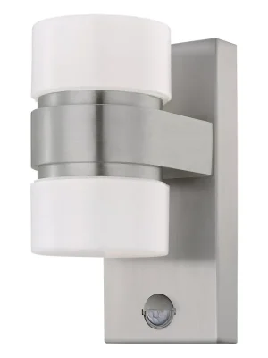 EGLO SVÍTIDLO LED 96277 ATOLLARI NEREZ 2X6W 1000LM IP44 WW SENZOR NEREZ PLAST BÍLÁ Výhodná Nabídka