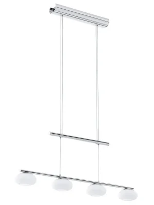 EGLO SVÍTIDLO LED 96528 ALEANDRO 1 4X4,5W 4X500LM CHROM/OPAL-MATT Ověřený