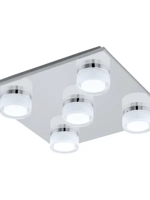 Nejlepší Volba EGLO SVÍTIDLO LED 96544 ROMENDO 1 5X7,2W 2850L WW IP44 NÁST. CHROM