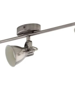 EGLO SVÍTIDLO LED 96554 SERAS 3X3,3W 3X240LM 3000K GU10 NÁST., OCEL, NICKEL-ANTIQUE, CREME Objednat Nyní