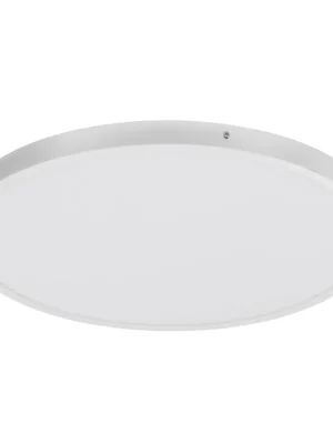 Nová Kolekce EGLO SVÍTIDLO LED 97263 FUEVA 1 25W 2500LM 3000K STROP. KRUH PR.400MM STŘÍBRNÁ PLAST BÍLÁ