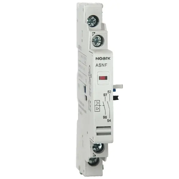 Noark 108966 ASNF1010 Pomocný kontakt se signalizací pro Ex9SN, 1NO(Fault)+1NO(Aux) Časově Omezené