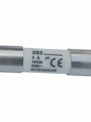 Keramická válcová pojistka 10x38 mm gG, 4A Expresní Doručení