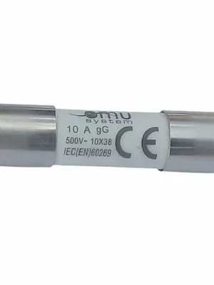 Keramická válcová pojistka 10x38 mm gG, 10A Finální Výprodej