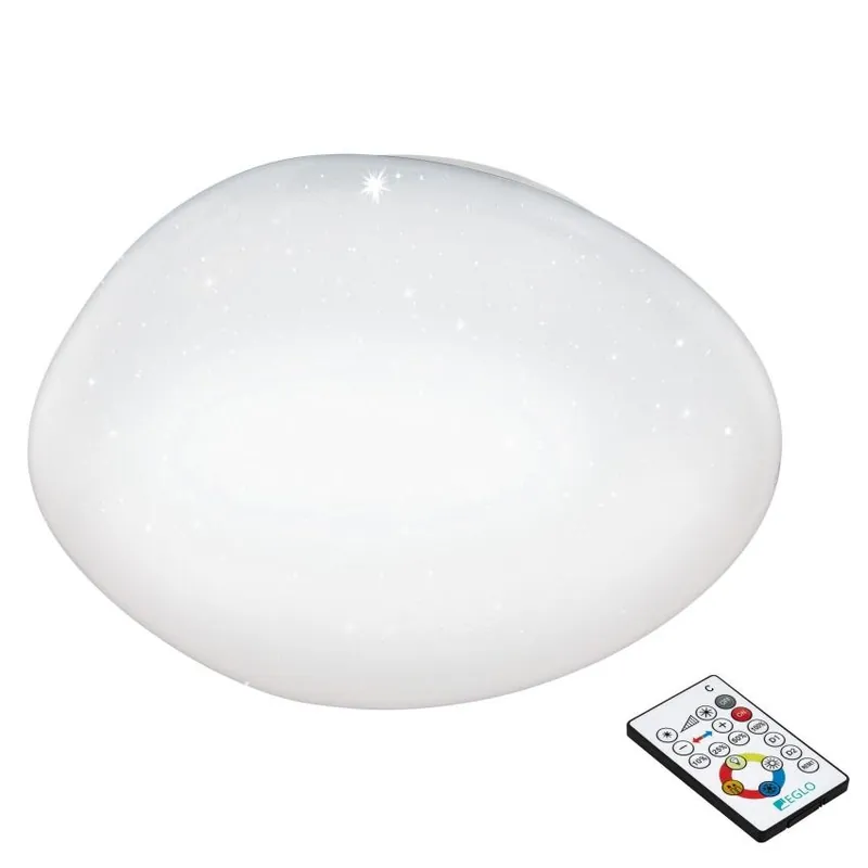 Výprodej EGLO SVÍTIDLO LED 97577 SILERAS 21W 2700-6500K 2500LM OCEL BÍLÁ PLAST TŘPYT. BÍLÁ STMÍV.