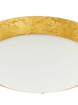 Omezená Nabídka EGLO SVÍTIDLO LED 98023 MONTENOVO 16W 3000K 1500LM NESTMÍV. PŘIS. OCEL BÍLÁ ZLATÁ