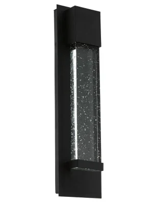 Rychlé Dodání EGLO SVÍTIDLO LED 98153 VILLAGRAZIA 2X3,3W 680LM 3000K IP44 NÁST. VENK HLINÍK ČERNÁ