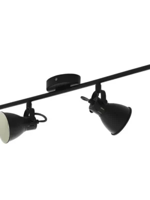 Sleva EGLO SVÍTIDLO LED 98408 SERAS 2 4X3,3W BODOVÉ OCEL ČERNÁ