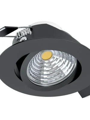 Oblíbený EGLO SVÍTIDLO LED 98609 SALICETO 6W 2700K 380LM VEST. ČERNÁ