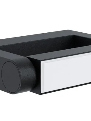 Rychlé Dodání EGLO SVÍTIDLO LED 98707 BRIANZA 4,8W 450LM 3000K NAST. IP44, HLINÍK, ČERNÁ